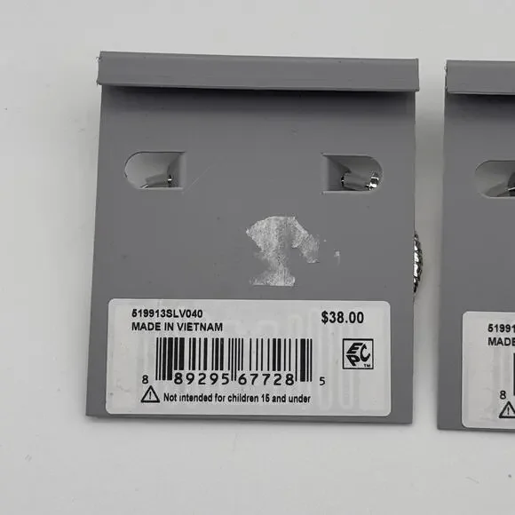 Robert Lee Morris Hoop Earrings Set of 2 Pairs Silver Gold Tone Textured NEW - Picture 7 of 9